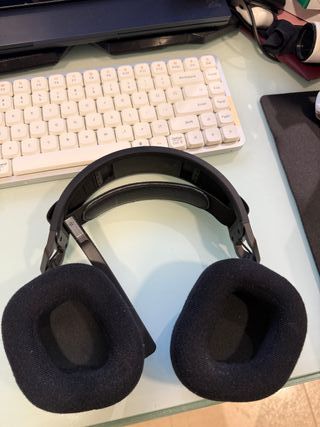 Corsair HS80 RGB Wireless Gaming Negros