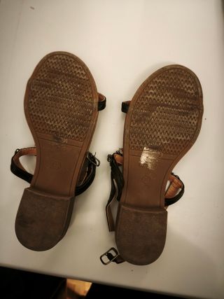 Sandalias negras talla 39