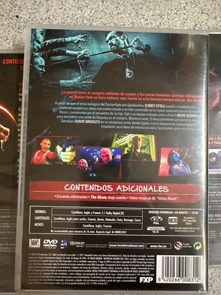 Pack 3 Temporadas The Strain DVD Español