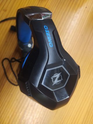 Auriculares Gaming Ozeino Negros y Azules