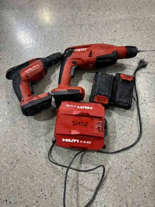 Taladro Hilti y Atornillador Pladur