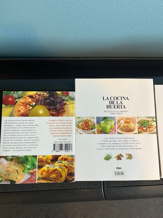 Lote libros de cocina