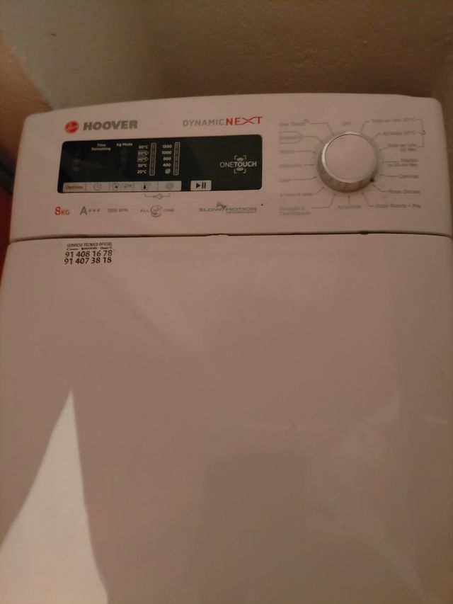 Lavadora Carga Superior Hoover