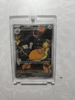 Carta Pokémon Raticate del Team Rocket