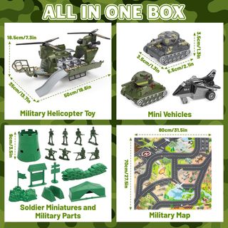 Elicottero Militare CH-47 Trasporto Giocattolo