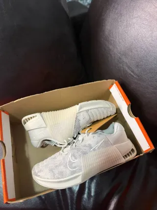 Nike Metcon 9 Scarpe Crossfit Grigio Bianco