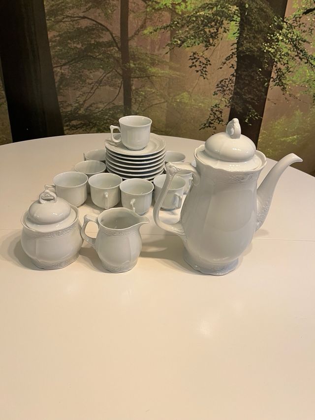 Juego café Santa Clara para 12 servicios ANTIGUA