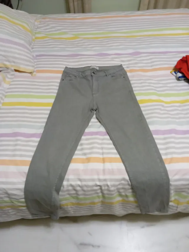 Pantalón vaquero verde Unit Kids T. 13-14