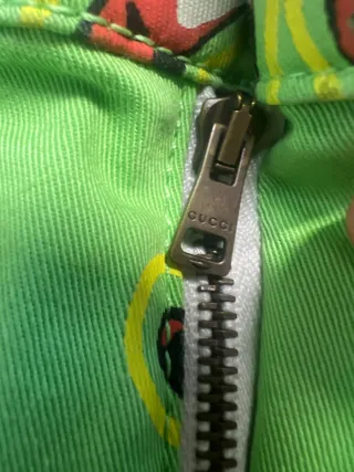 Gucci Tiger Pants Verde  Taglia 22 XXS – Pantaloni