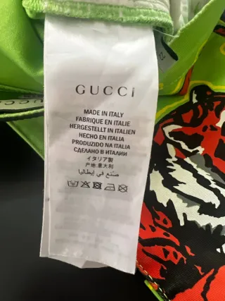 Gucci Tiger Pants Verde  Taglia 22 XXS – Pantaloni