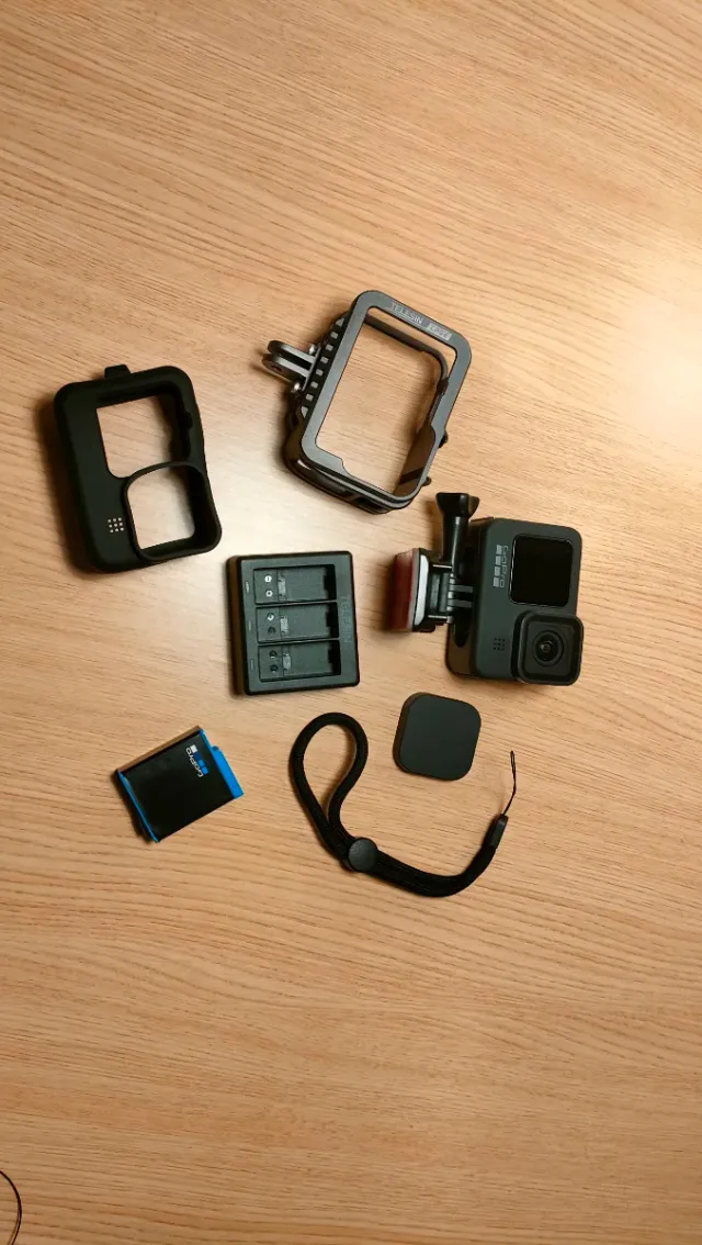 GoPro Hero 9 con jaula