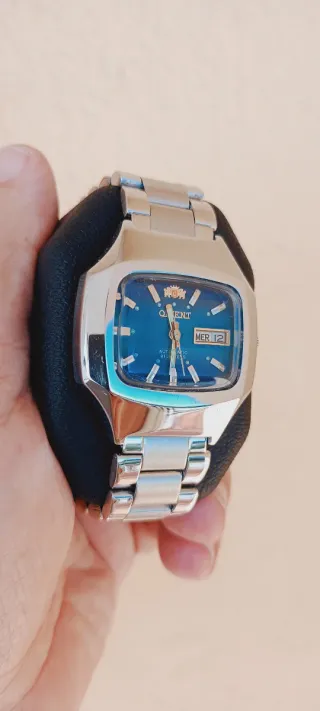 Reloj Orient Automático '70 Azul y Plata