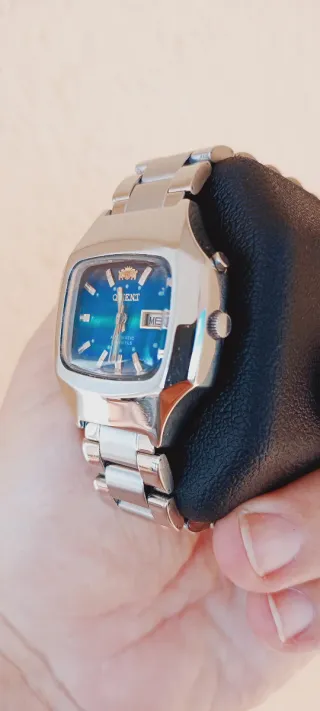 Reloj Orient Automático '70 Azul y Plata