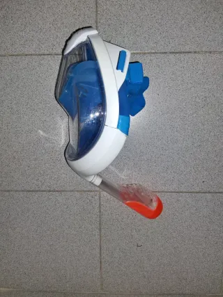 Máscaras de snorkel integral roja