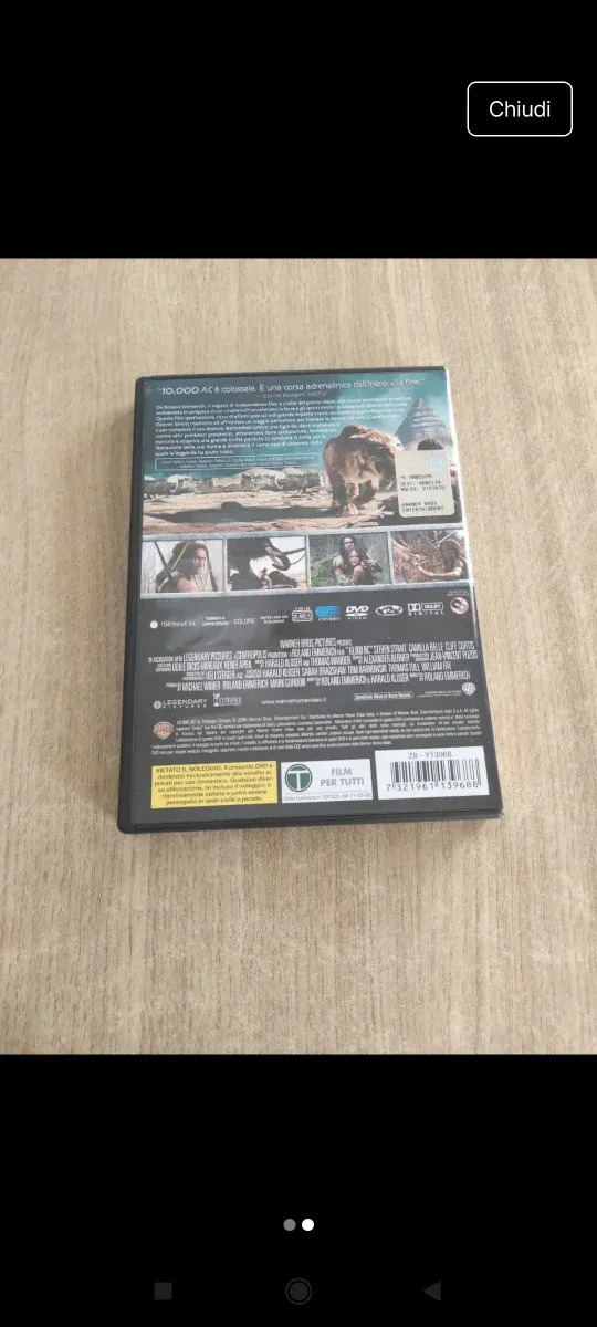 DVD 10.000 AC - Edizione Disco Singolo