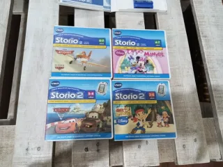 Juegos Vtech Storio 2 y versiones posteriores.