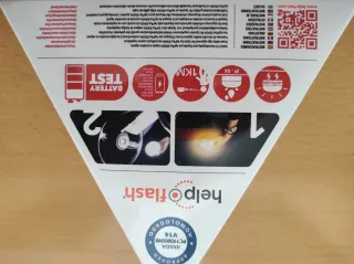 Baliza V16 Help Flash normal, no geolocalizada