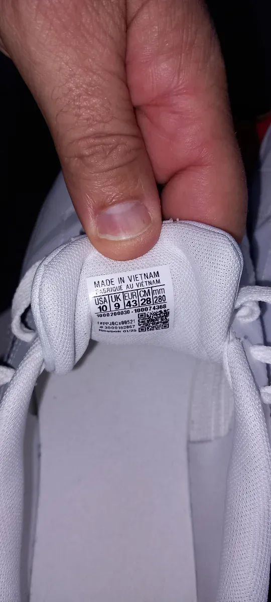 Zapatillas Reebok Blancas