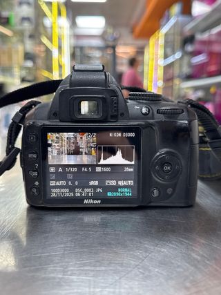 Cámara Réflex Nikon D3000