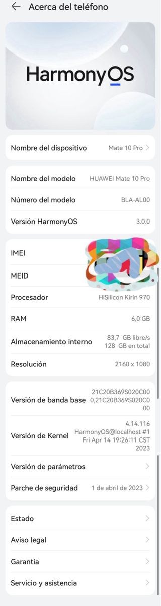 Huawei Mate 10 Pro Gris/Morado