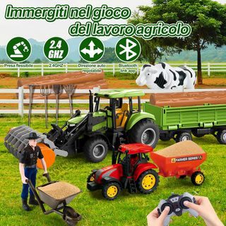 Trattore Giocattolo Telecomandato