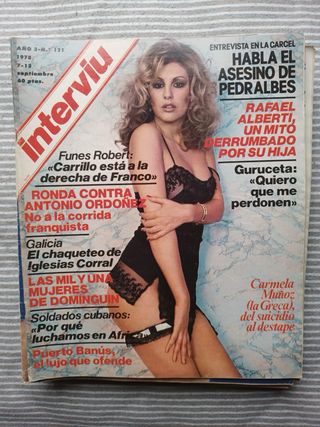 lote 18 revistas antiguas Interviu
