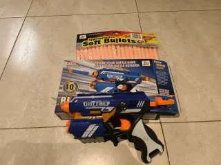 Pistola Hot Fire con 10 balas