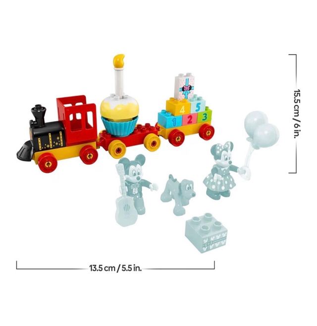 Lego Duplo Tren Mickey Minnie 10941