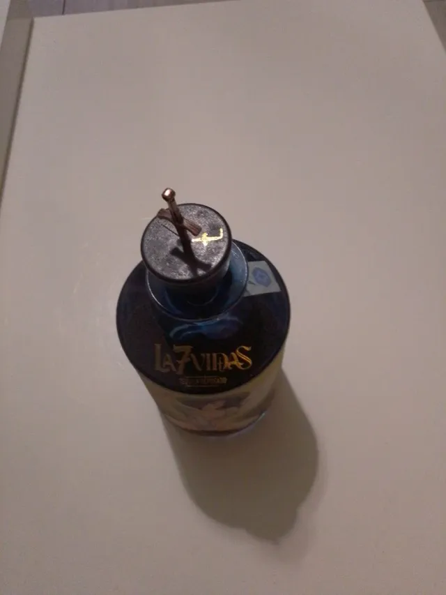 Bottiglia vuota La 7 Vidas Tequila Reposado