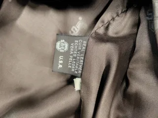 Giacca in pelle vintage Safe 3