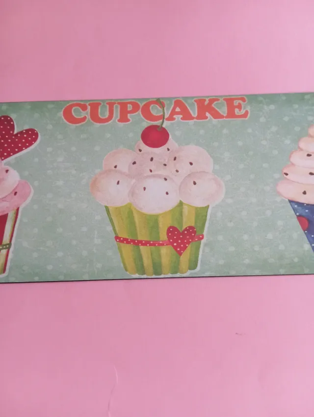 Decorazioni per casa a tema cupcake