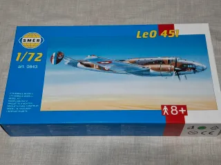Maqueta Avión SMER LeO 451 1/72