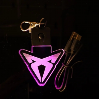 Llavero LED Cupra Logo - Multicolor