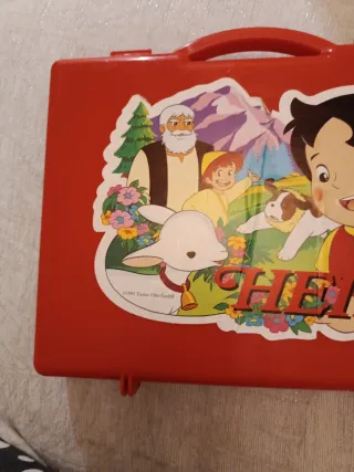 Oferta Maletín Heidi y Marco Polo Rojo