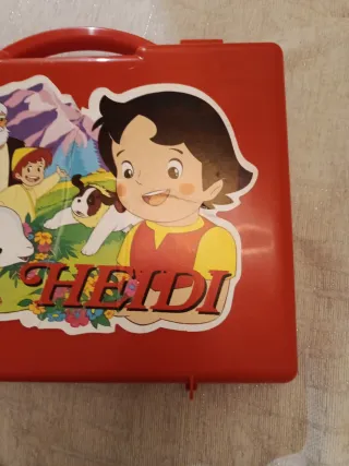 Oferta Maletín Heidi y Marco Polo Rojo