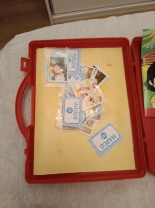 Oferta Maletín Heidi y Marco Polo Rojo