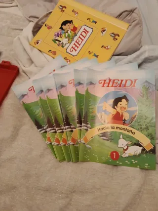 Oferta Maletín Heidi y Marco Polo Rojo