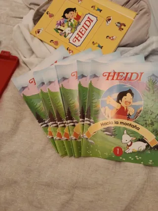 Oferta Maletín Heidi y Marco Polo Rojo