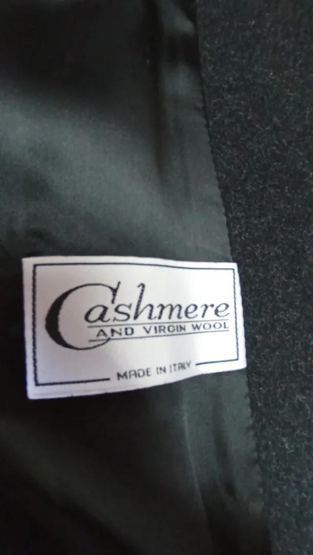 Cappotto donna grigio antracite sartoriale