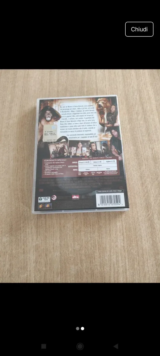 Una Notte al Museo DVD