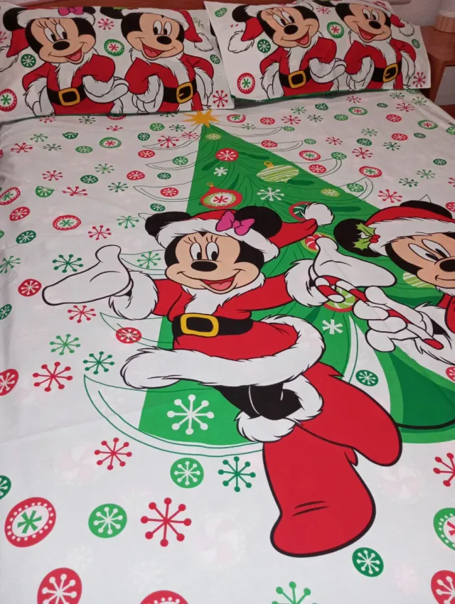 Funda Nórdica Navidad Mickey y Minnie