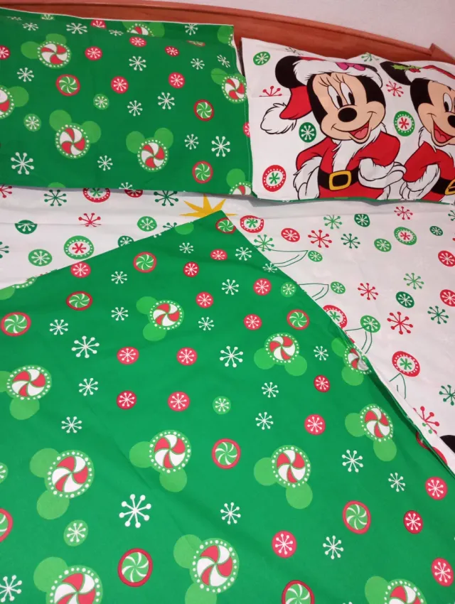 Funda Nórdica Navidad Mickey y Minnie