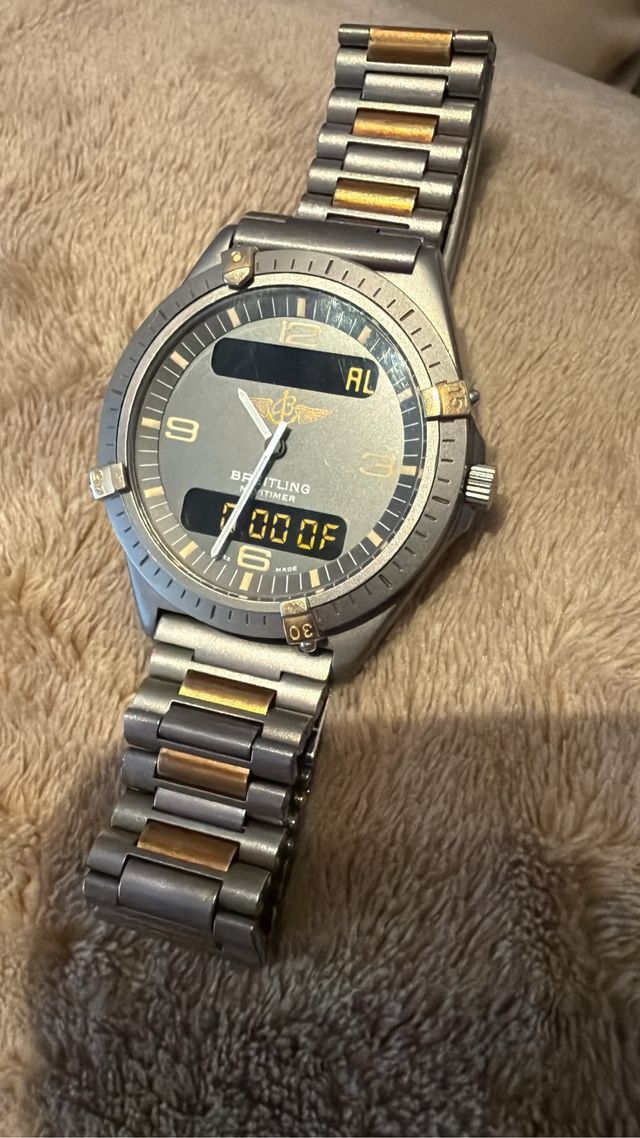 Breitling Navitimer Aerospace Oro/Plata