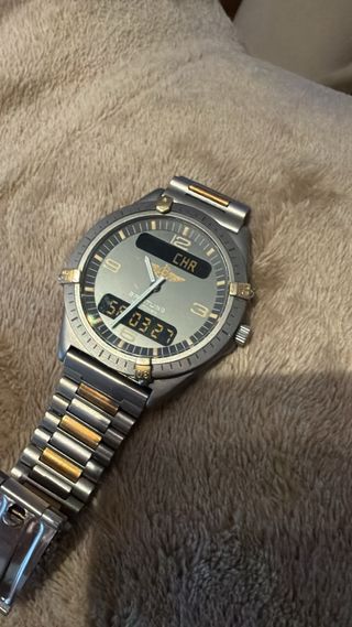 Breitling Navitimer Aerospace Oro/Plata