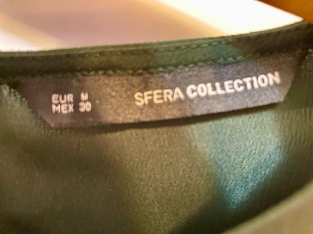 Vestido mini tejido combinado