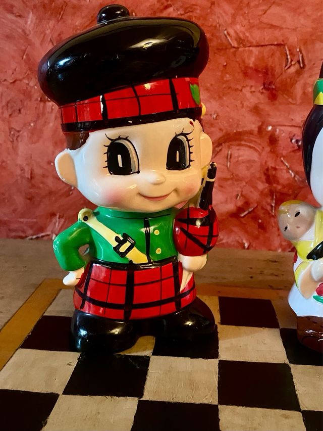 Huchas Vintage Años 70 India y gaitero.