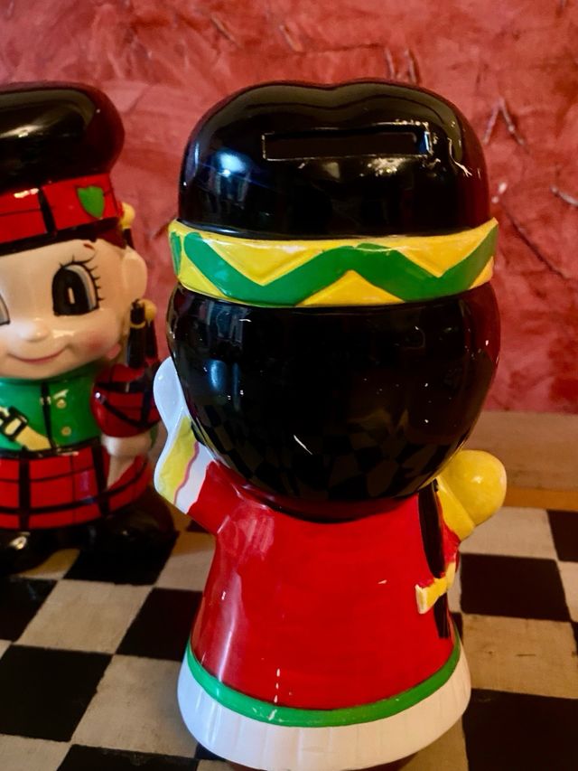 Huchas Vintage Años 70 India y gaitero.