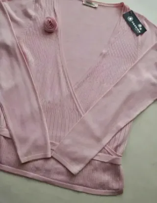 Chaqueta Rosa Cruzada Christina