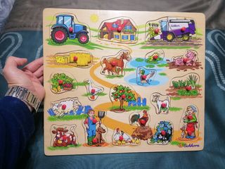 Puzzle madera encajables