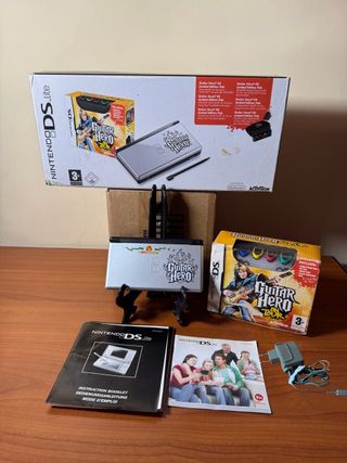 Console Nintendo DS Lite Guitar Hero Edition BOXED